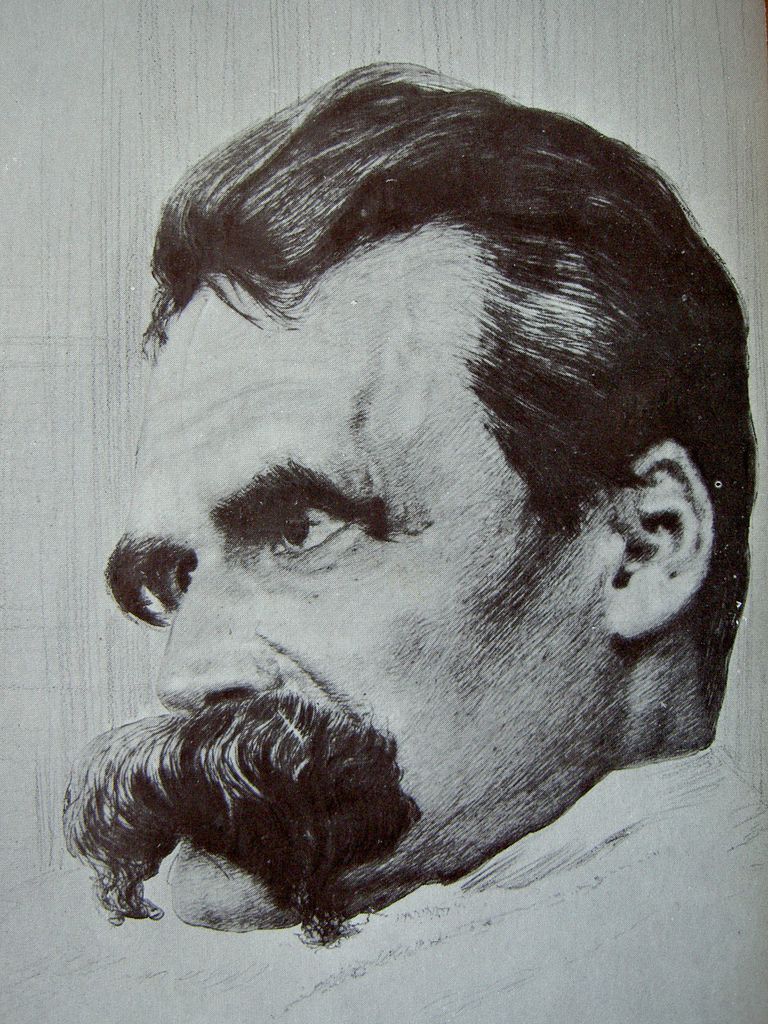 Welches Porträt zeigt den Philosophen Friedrich Nietzsche?