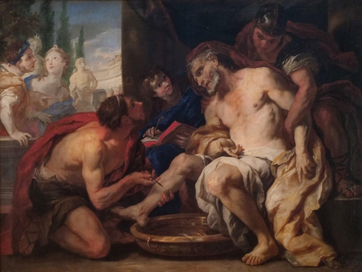 Senecas Tod Prag Sternberg-Palais