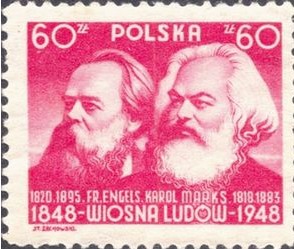 BM Marx Engels Polen 1948